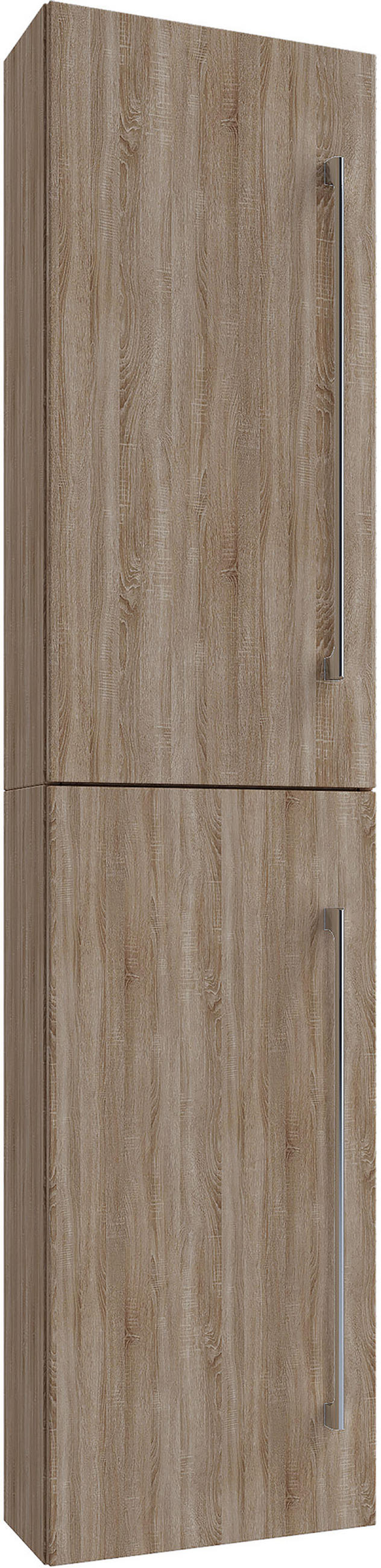 HOCHSCHRANK 33/150/22 cm  - Sonoma Eiche, Basics, Holzwerkstoff/Metall (33/150/22cm) - MID.YOU