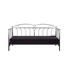 BETT 90/200 cm - Schwarz, Basics, Metall (90/200cm) - Carryhome
