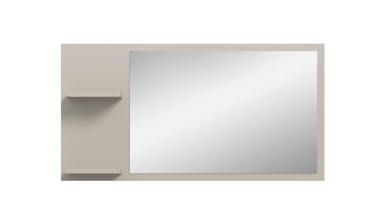 SPIEGEL 106/55/16 cm    in rechteckig  - Kaschmir, Design, Holzwerkstoff (106/55/16cm) - MID.YOU