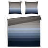 BETTWÄSCHE Horizon Makosatin 200/200 cm  - Blau/Dunkelblau, Basics, Textil (200/200cm) - Joop!