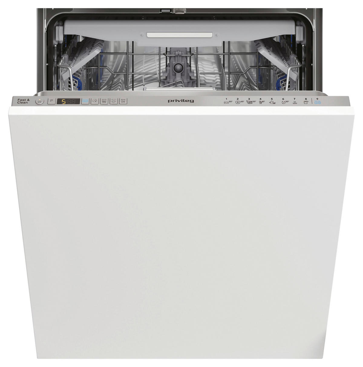 GESCHIRRSPÜLER RCIO3T131AFES  - Edelstahlfarben, Basics, Kunststoff/Metall (82/55,5/59,8cm) - Privileg