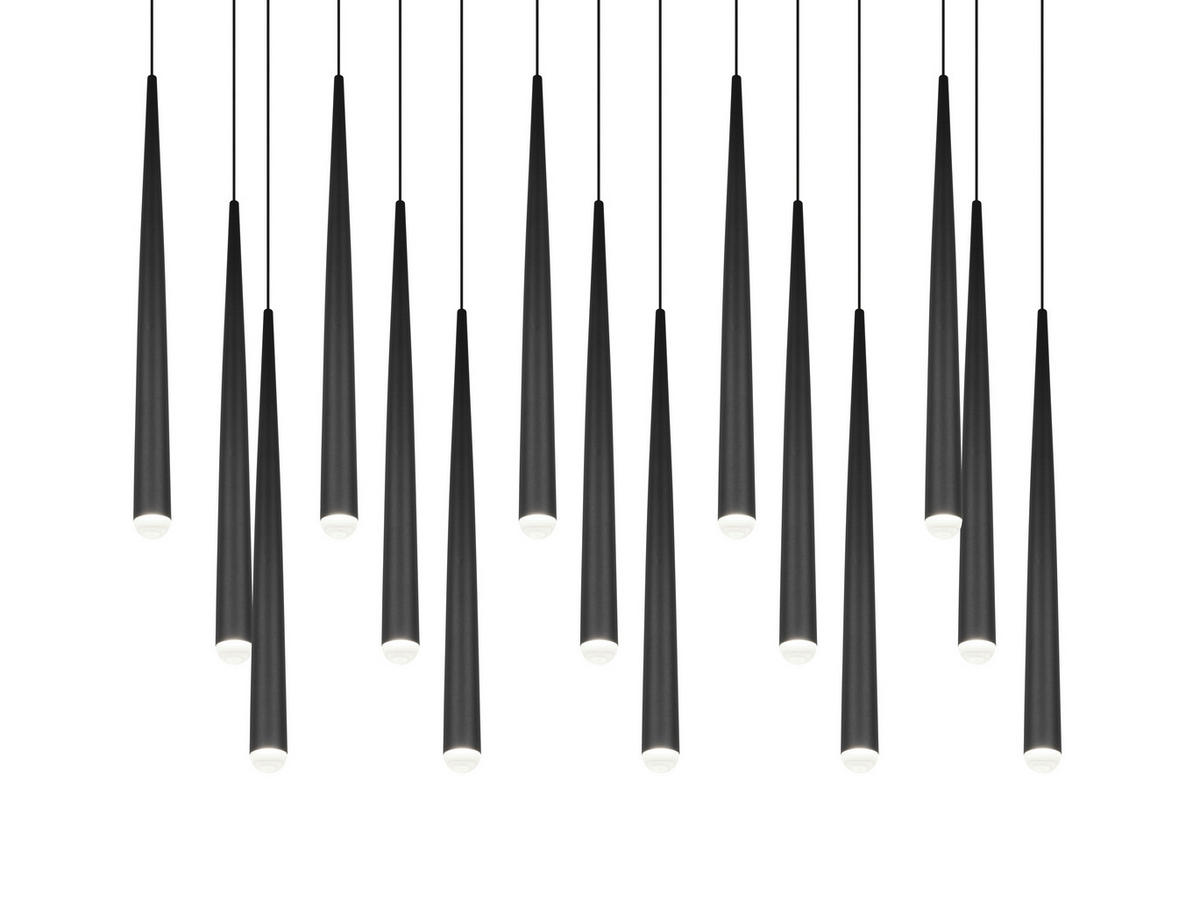 LED-HÄNGELEUCHTE 100/20/150 cm    - Schwarz, Design, Metall (100/20/150cm) - Trio Leuchten