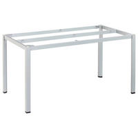 TISCHGESTELL 138/68/73 cm  Metall Silberfarben  - Silberfarben, Metall (138/68/73cm) - Kettler