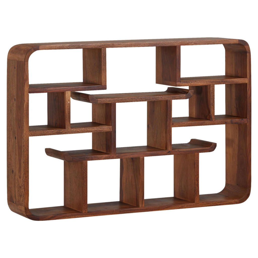 Wandregal Wohnling Sheesham B: 80 cm