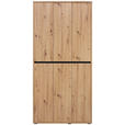 SCHUHSCHRANK in 100/210/34 cm - Eichefarben, KONVENTIONELL, Holzwerkstoff (100/210/34cm) - Xora