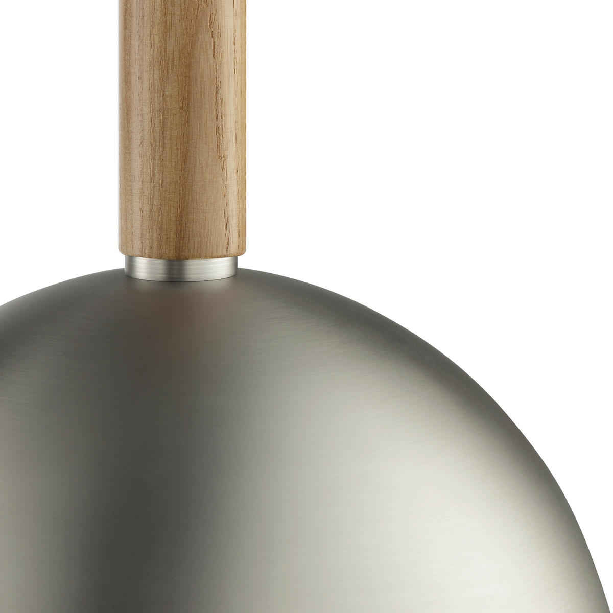 HÄNGLAMPA Skara 98,5/22,5/120 cm  - nickelfärgad/askfärgad, Design, metall/trä (98,5/22,5/120cm)