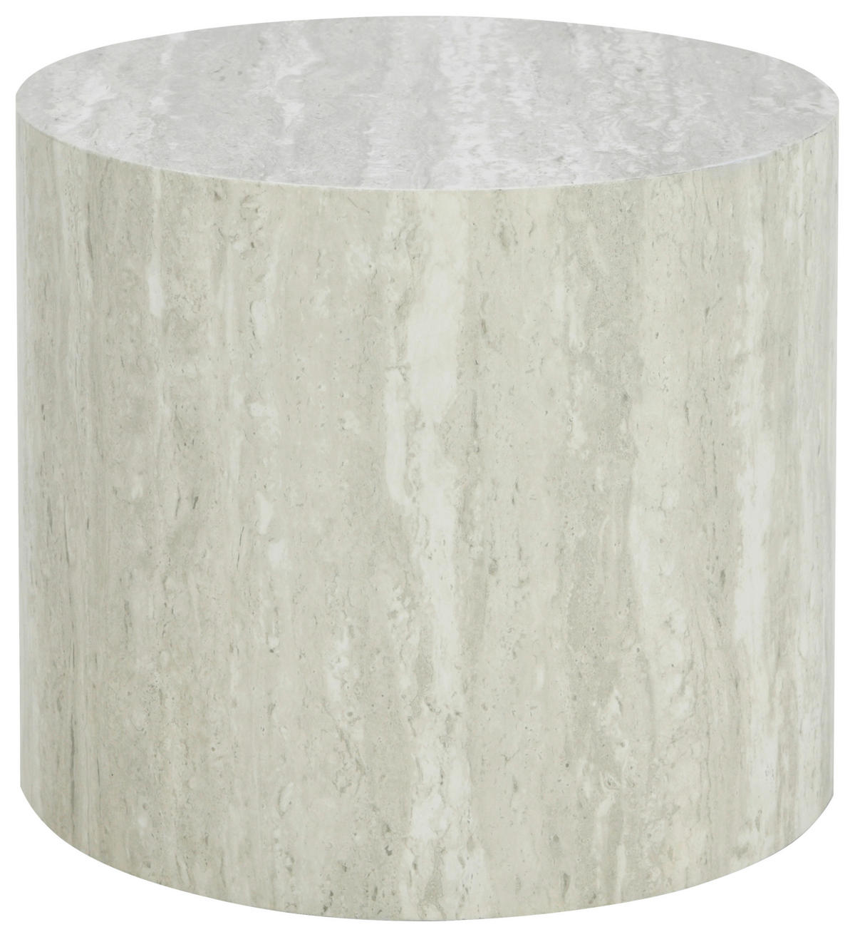 BEISTELLTISCHSET rund Hellgrau  - Hellgrau, Design, Holzwerkstoff (48/38/48/38/38/32cm) - Carryhome