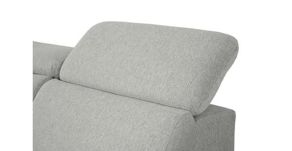 ECKSOFA in Webstoff Olivgrün 188/296 cm - Schwarz/Olivgrün, Design, Textil/Metall (188/296cm) - Xora