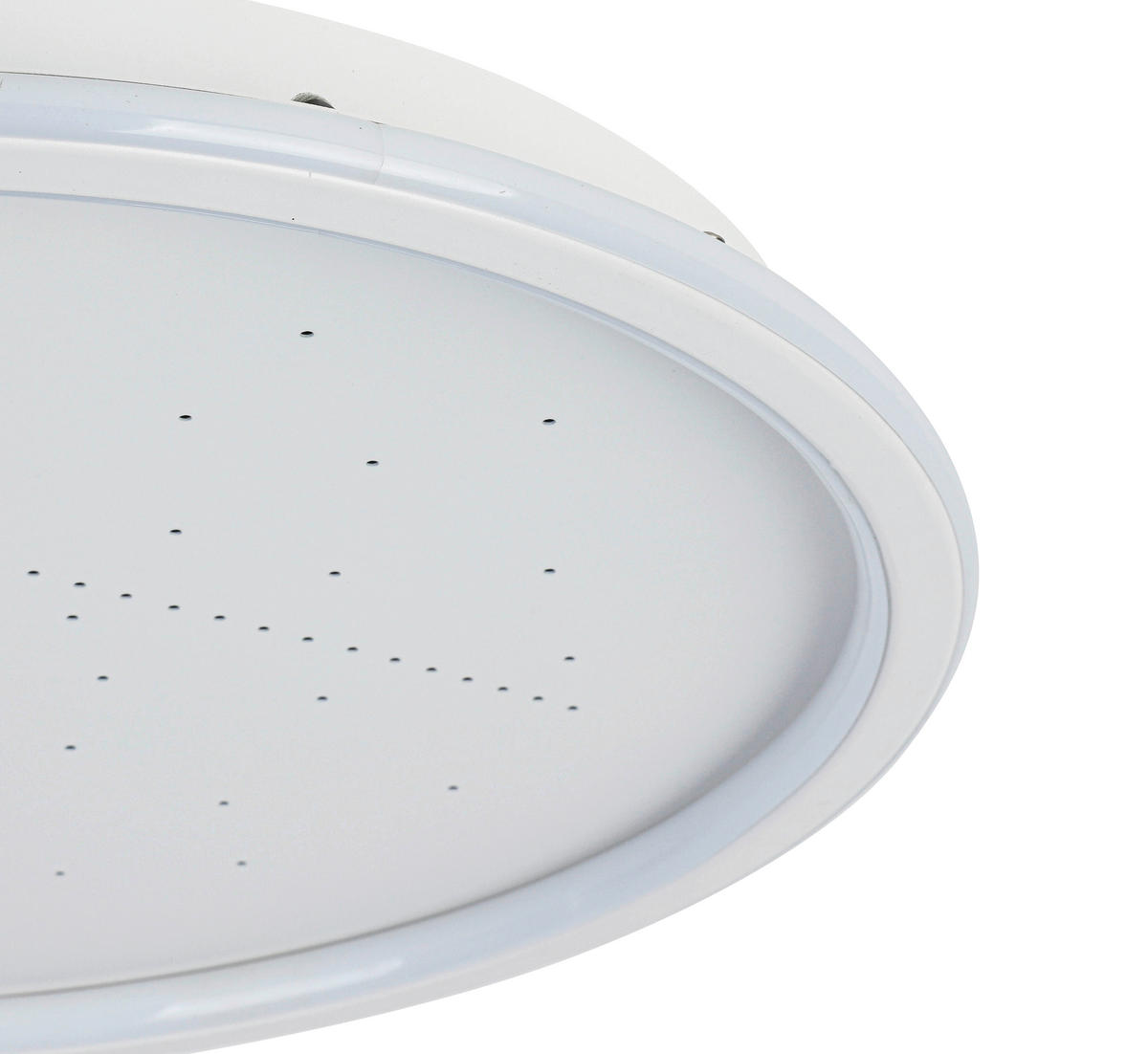 LED-DECKENLEUCHTE Kettering 45/5,5 cm   - Weiß, Trend, Kunststoff/Metall (45/5,5cm) - Novel