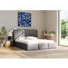 POLSTERBETT Lattenrost, Bettkasten 180/200 cm  in Graphitfarben  - Schwarz/Graphitfarben, Design, Holz/Textil (180/200cm) - Boxxx