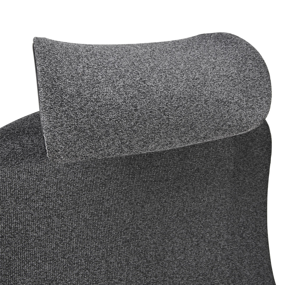 SCAUN DIRECTORIAL  in plasă tensionată negru  - negru, Modern, plastic/textil (80/125-133/75cm) - Livetastic