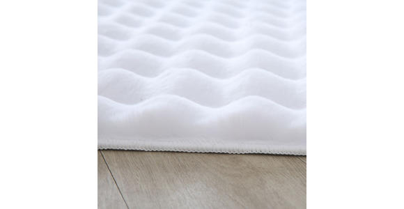 HOCHFLORTEPPICH 140/200 cm AMBIANCE Weiß  - Weiß, Basics, Textil (140/200cm) - Novel