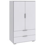 HIGHBOARD  81/140/40 cm 2 Schublade(n)  - Silberfarben/Alufarben, KONVENTIONELL, Holzwerkstoff/Kunststoff (81/140/40cm) - Carryhome