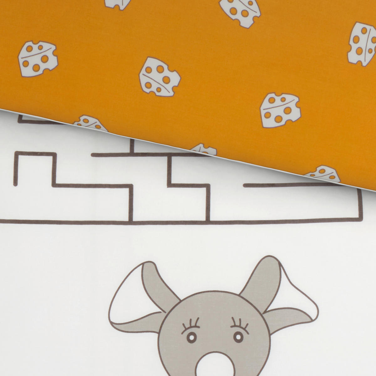 KINDERBETTWÄSCHE Perkal 100/135 cm  - Weiß, Basics, Textil (100/135cm) - Avelia