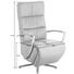 RELAXSESSEL in Leder Petrol - Chromfarben/Petrol, Design, Leder/Metall (64/112/80cm) - Cantus RELAXSESSEL in Leder Petrol - Chromfarben/Petrol, Design, Leder/Metall (64/112/80cm) - Cantus