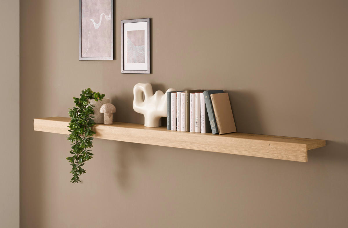 WANDBOARD Holzwerkstoff Eichefarben  - Eichefarben, Design, Holzwerkstoff (200/8/20cm) - MID.YOU