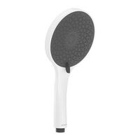 DUSCHKOPF   - Anthrazit/Weiß, Basics, Kunststoff (12,7/26,3/2cm) - Schütte