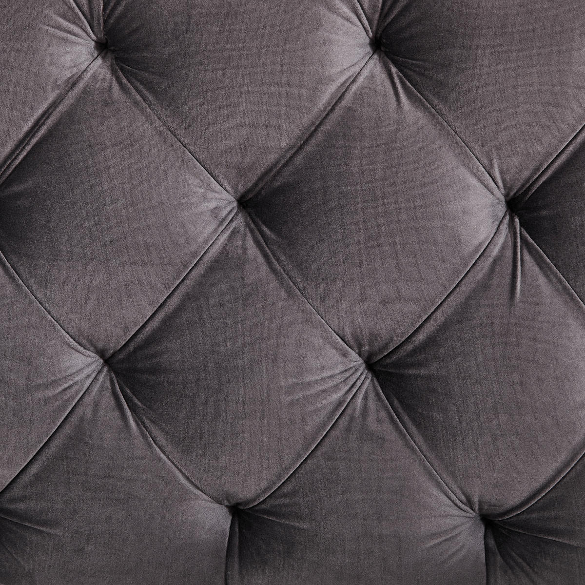 POLSTERBETT gepolstertes Kopfteil 140/200 cm  in Grau  - Schwarz/Grau, KONVENTIONELL, Kunststoff/Textil (140/200cm) - home24