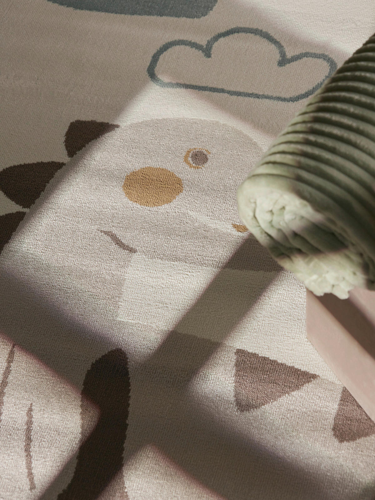 KINDERTEPPICH 160/235 cm Adventures Dinosaurier  - Multicolor/Creme, Design, Kunststoff/Textil (160/235cm) - Hanse Home