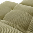 ECKSOFA  in Cord Hellgrün  311/176 cm  - Schwarz/Hellgrün, KONVENTIONELL, Textil/Metall (311/176cm) - Carryhome