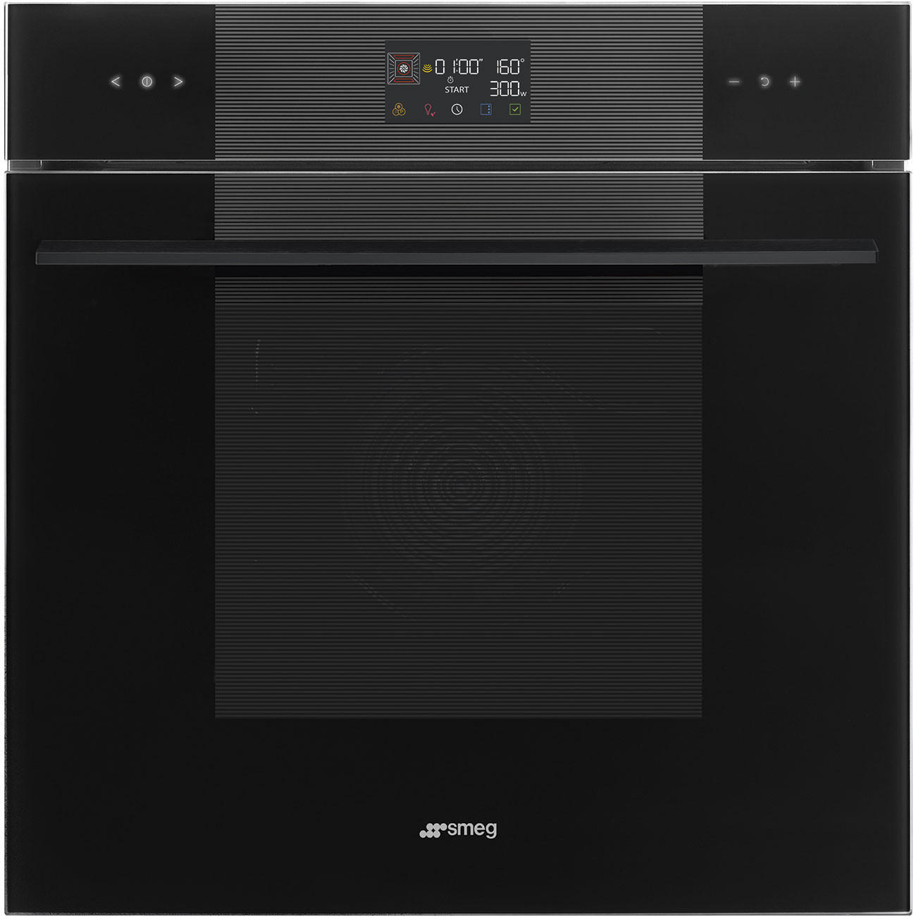 EINBAUBACKOFEN SO6102M2B3  - Schwarz, Basics, Glas/Metall (59,7/59,2/54,8cm) - SMEG