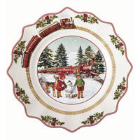 TANJUR ZA KOLAČIĆE    23,5/3 cm         Annual Christmas Edition   - višebojno, Basics, keramika (23,5/3cm)
