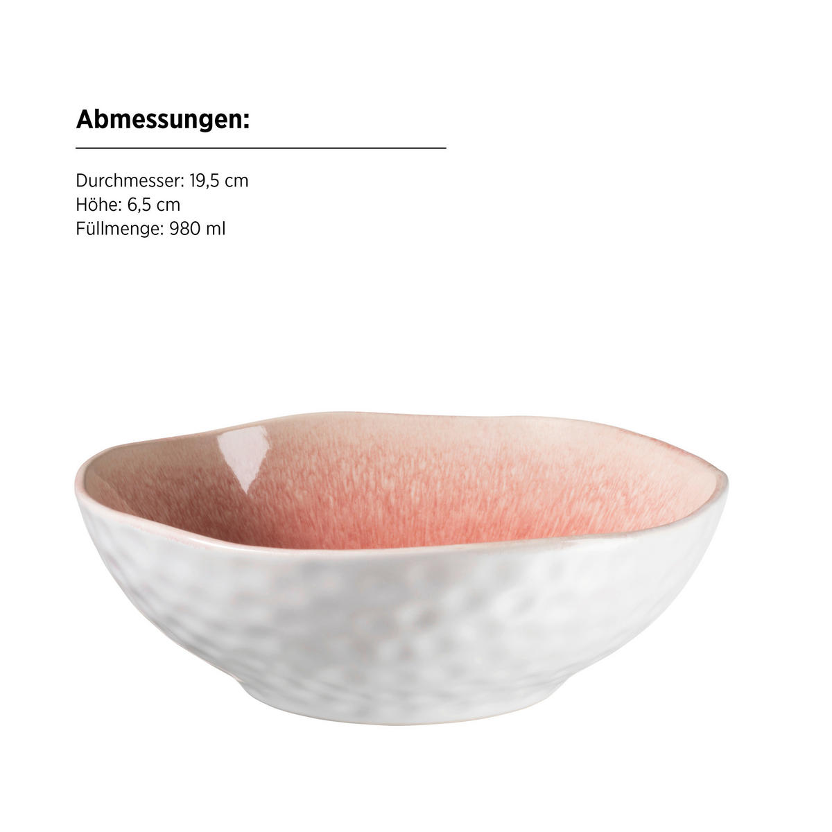 SCHÜSSELSET Frozen 9-teilig  - Beere, Trend, Keramik - Mäser