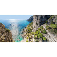 LEINWANDBILD Strand & Meer  - Multicolor, Natur, Holz/Papier (115/55/3cm) - Euroart