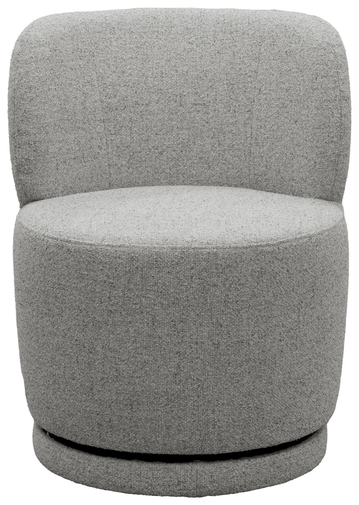 SESSEL in Webstoff Hellgrau  - Beige/Hellgrau, MODERN, Textil (60/74/60cm) - Livetastic