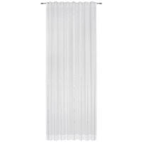 FERTIGVORHANG transparent  - Weiss/Naturfarben, Design, Textil (130/250cm) - Joop!