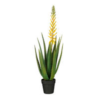UMETNA RASTLINA - rumena, Basics (43/82cm)