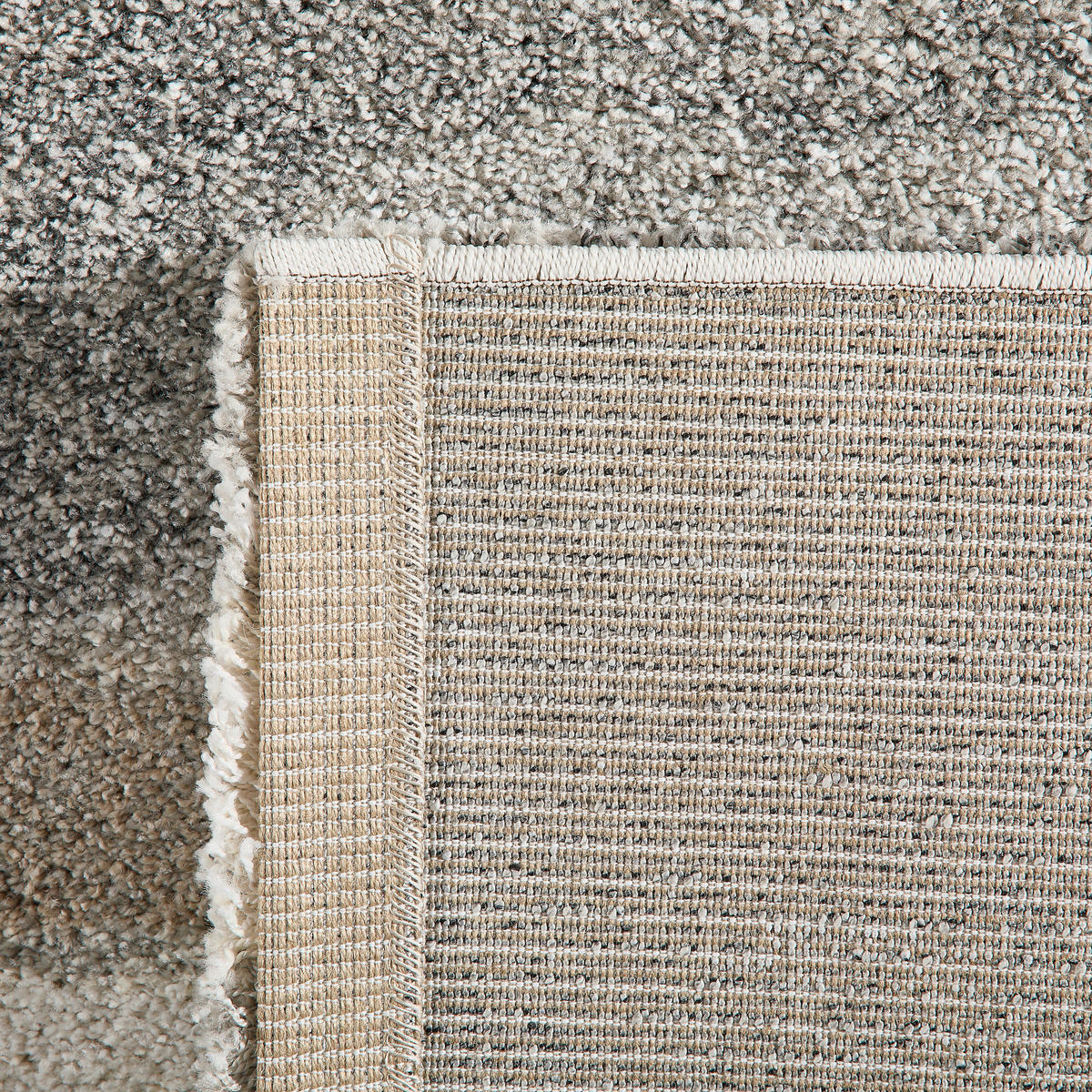 WEBTEPPICH 160/230 cm Mehari Anthrazit, Creme, Silberfarben rechteckig  - Anthrazit/Silberfarben, Basics, Kunststoff/Textil (160/230cm) - Novel