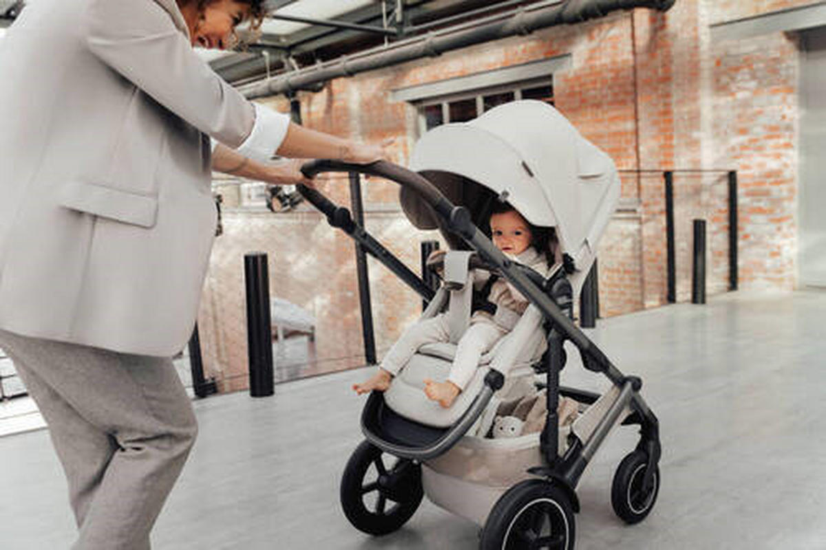KINDERWAGEN  Smile 5Z  Soft Taupe  - Creme/Grau, Basics, Textil/Metall (57/112/97,7cm) - Britax Römer