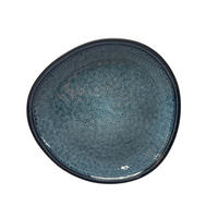 MATTALLRIK 27,9/26,9 cm  - blå, Trend, keramik (27,9/26,9cm) - Novel