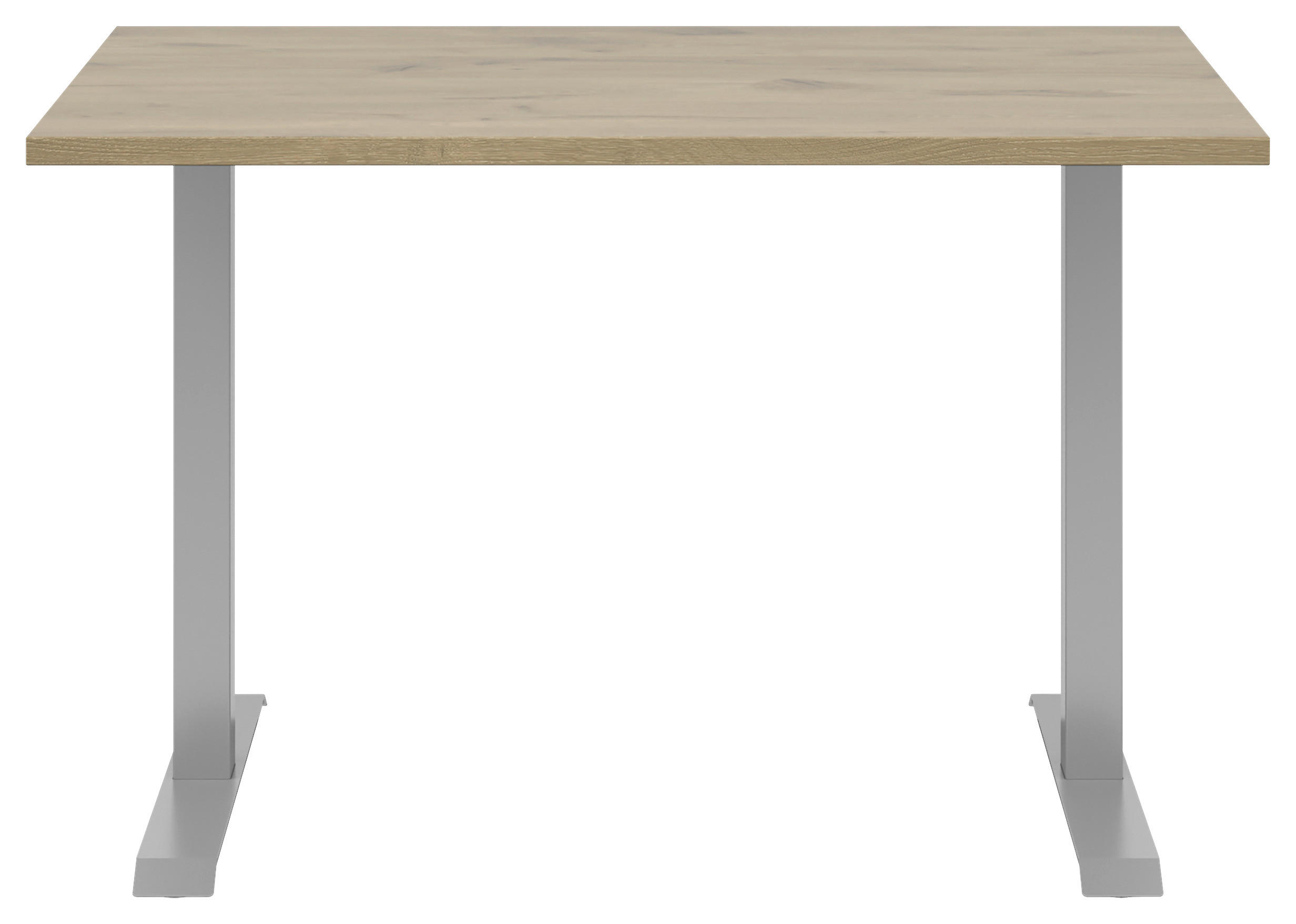 Thumbnail - Voleo Schreibtisch, Eiche, Holzwerkstoff, rechteckig, eckig, Kufe, 120x75.8x80 cm, FSC Mix, in verschiedenen Holz-Dekore...