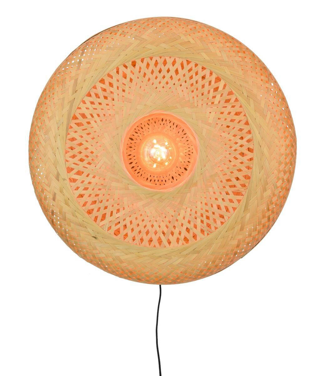 NÁSTĚNNÉ SVÍTIDLO, 15/60/60 cm - přírodní barvy, Trend, přírodní materiály (15/60/60cm) - Good & Mojo