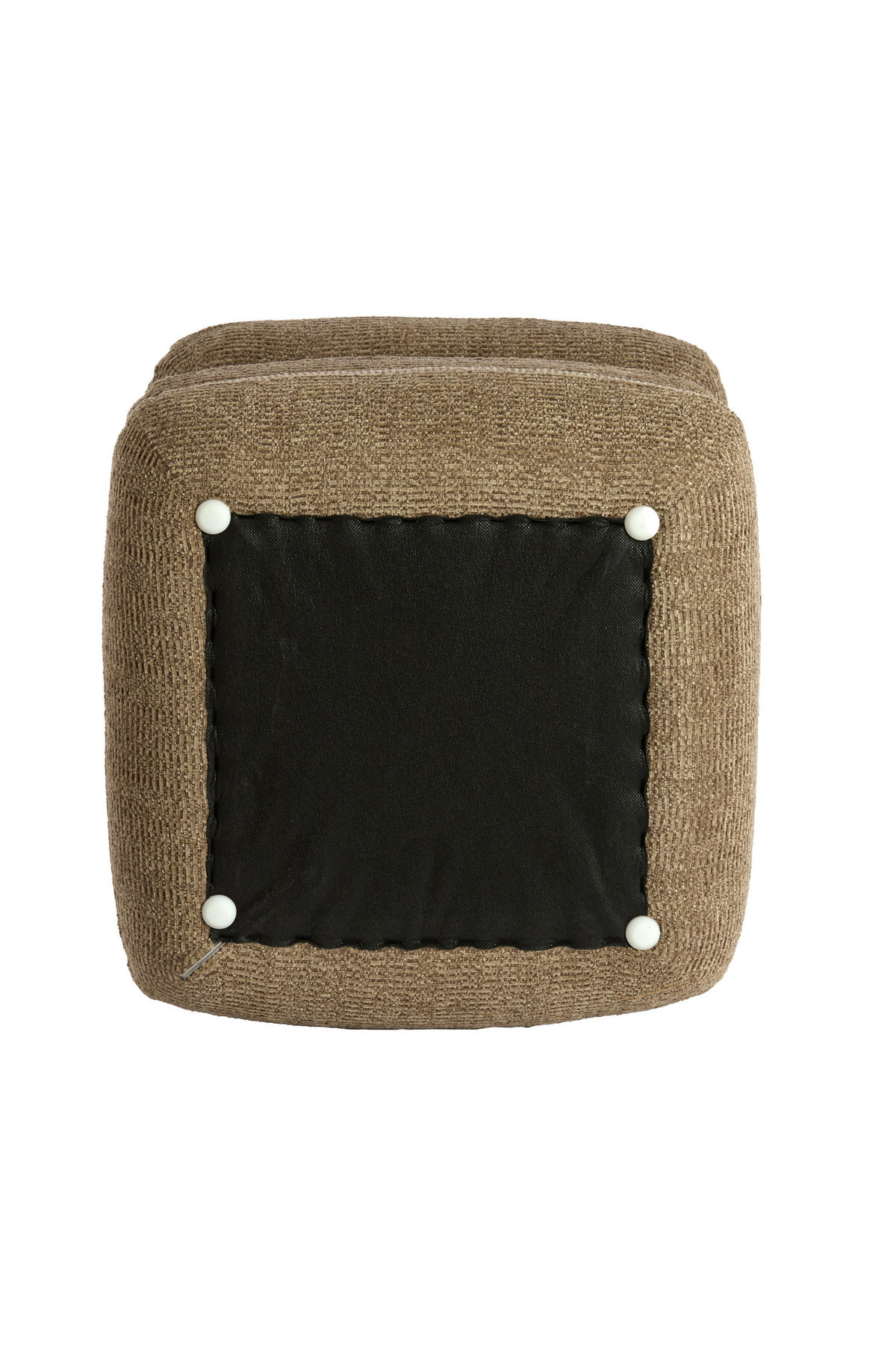 POUF LAURIE 44,5/44,5/44,5 cm  - Taupe, Basics, Textil (44,5/44,5/44,5cm) - Light & Living
