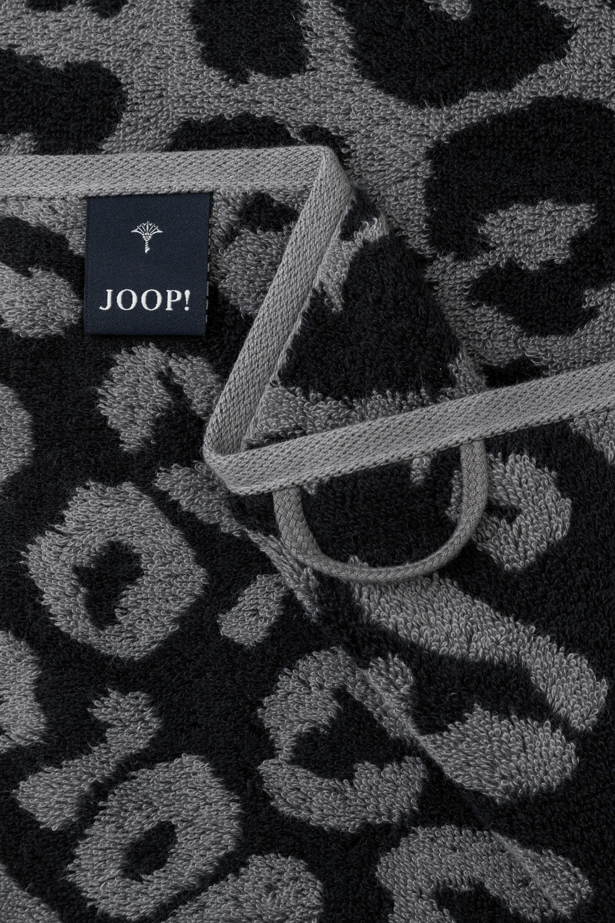 HANDTUCHSET JOOP! LEO Graphitfarben 2-teilig  - Graphitfarben, Basics, Textil (100/50cm) - Joop! Living