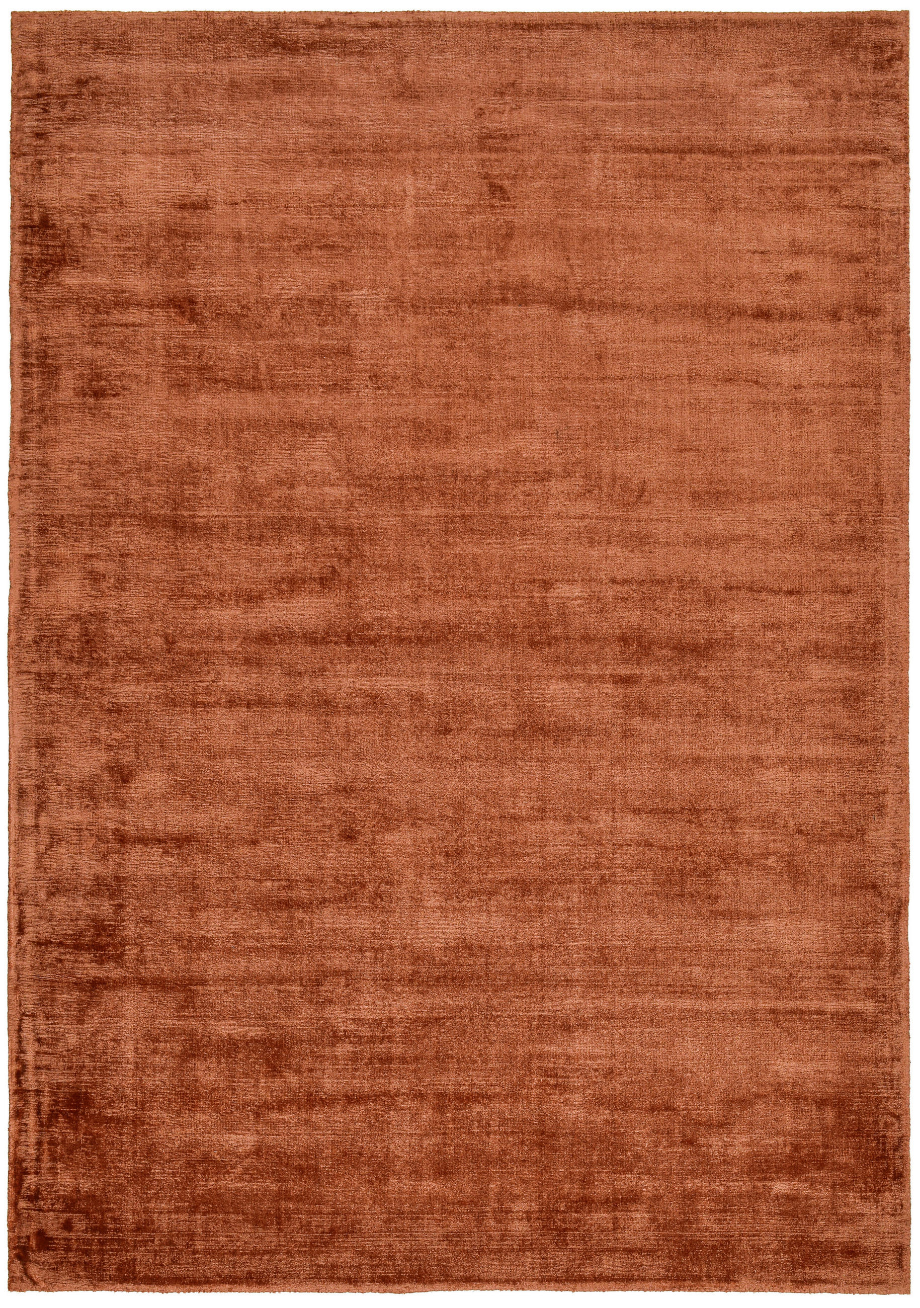 HANDWEBTEPPICH  Wohnzimmer 85/155 cm Kupferfarben rechteckig  - Kupferfarben, Basics, Textil (85/155cm) - Tom Tailor