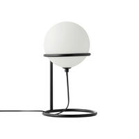 TISCHLEUCHTE Wilson 30.8/18/18 cm  - Schwarz, Design, Glas (30.8/18/18cm) - Nordlux
