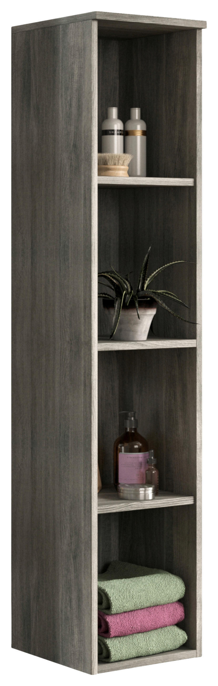 BADEZIMMERREGAL 30/136/31 cm  - MODERN, Holzwerkstoff (30/136/31cm) - MID.YOU