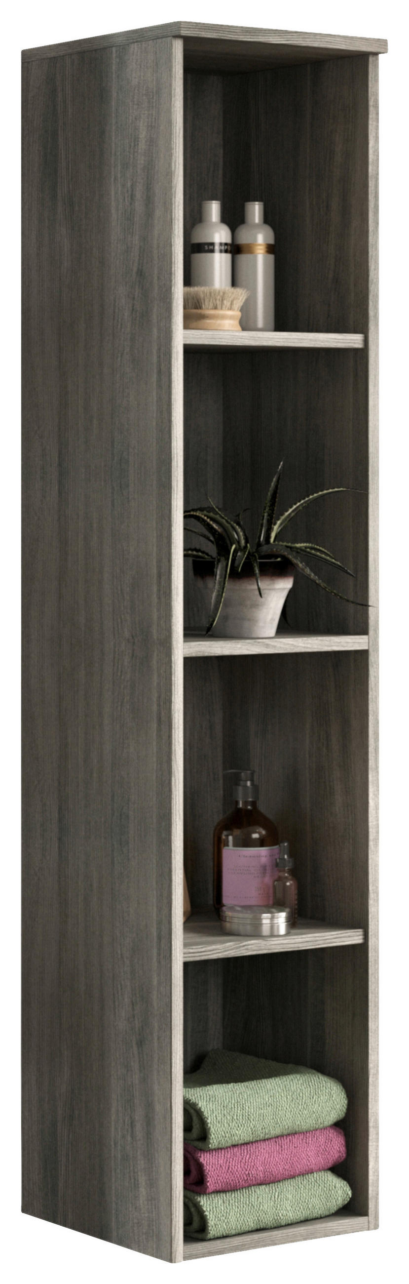 BADEZIMMERREGAL 30/136/31 cm  - MODERN, Holzwerkstoff (30/136/31cm) - MID.YOU