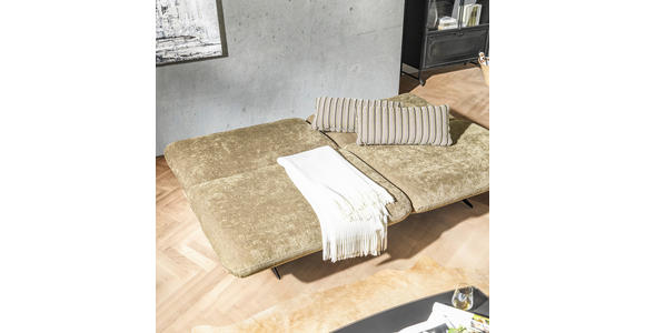 SCHLAFSOFA in Mikrofaser Grün  - Grün, Design, Holz/Textil (204/92/90cm) - Dieter Knoll