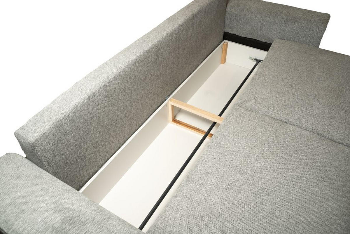 TROSJED tekstil  siva    - siva, Moderno, tekstil (259/84/103cm) - Hom`in