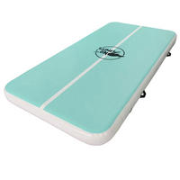 GYMNASTIKMATTE AIR MATTRESS  - Türkis/Weiß, KONVENTIONELL, Kunststoff (300/150/20cm)