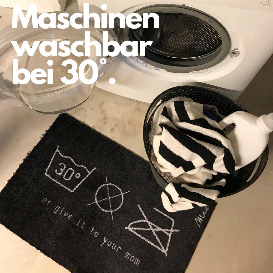 madaboutmats Läufer Touch Blau, Weiß 50x150 cm