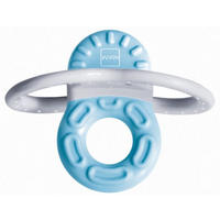 BEISSRING 2+ Monat(e)  - Blau/Rosa, Basics, Kunststoff (6,5/5,5/4,0cm) - MAM
