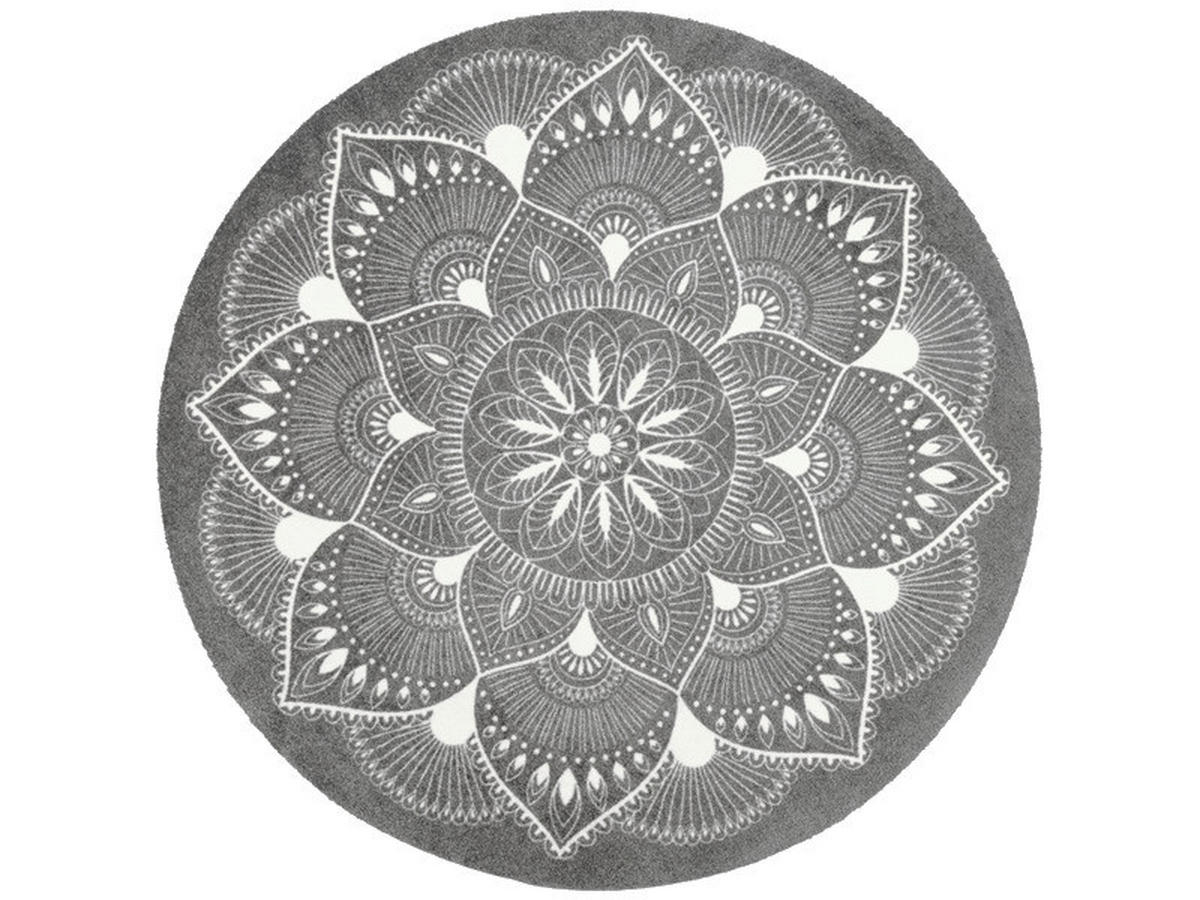 KOBEREC, 120/120 cm šedá - šedá, Konvenční, textil/plast (120/120cm) - Esposa