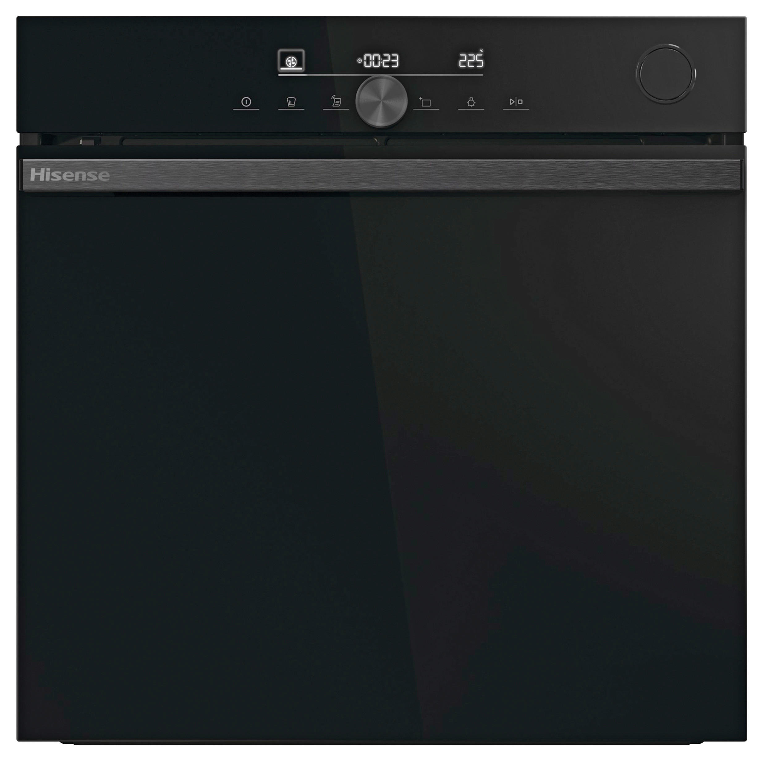 DAMPFBACKOFEN BSA66334PBDG  - Schwarz, Basics, Glas/Metall (59,5/59,5/56,4cm) - Hisense