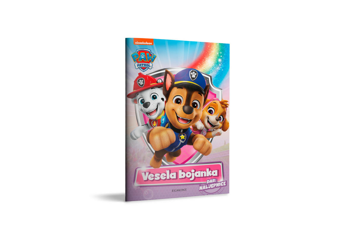 BOJANKA  PAW PATROL  - višebojno, Basics, papir